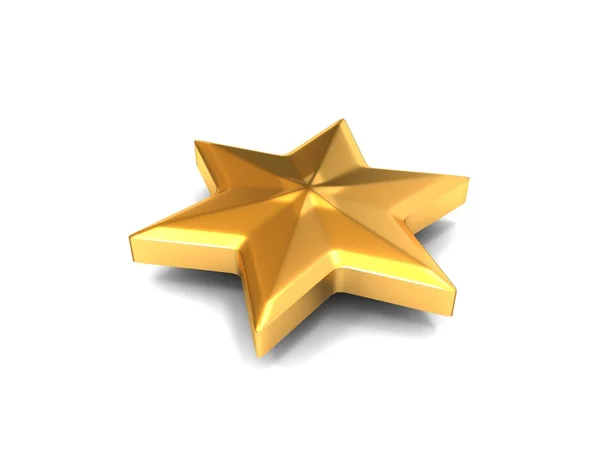 Gouden ster — Stockfoto