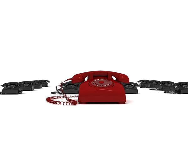 Işlenmiş telefonlar — Stok fotoğraf