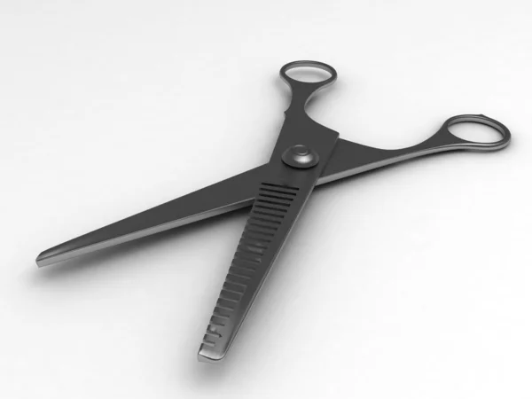 Перукарня ножицями — стокове фото