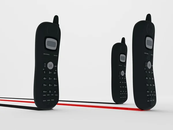 Telefones Celulares — Fotografia de Stock