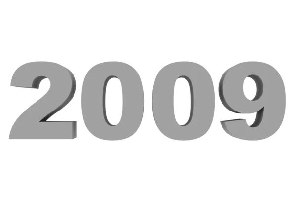 2009 tekst — Stockfoto