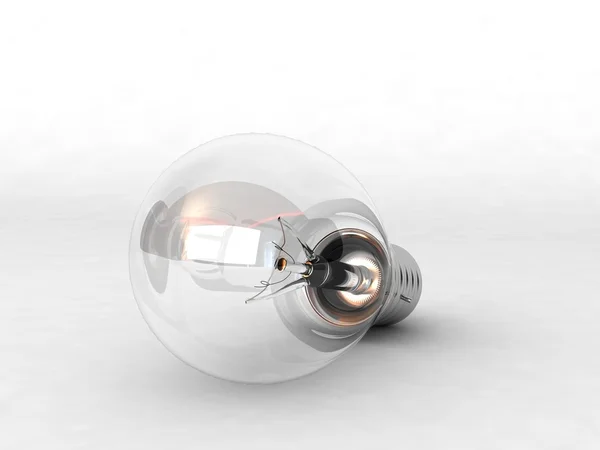 3 d の電球 — ストック写真