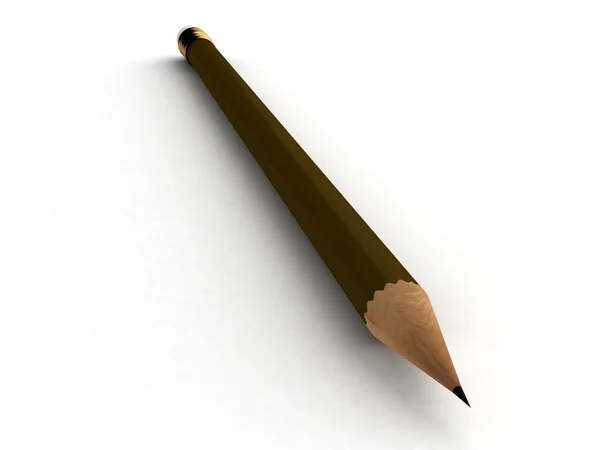 Punta a matita affilata — Foto Stock
