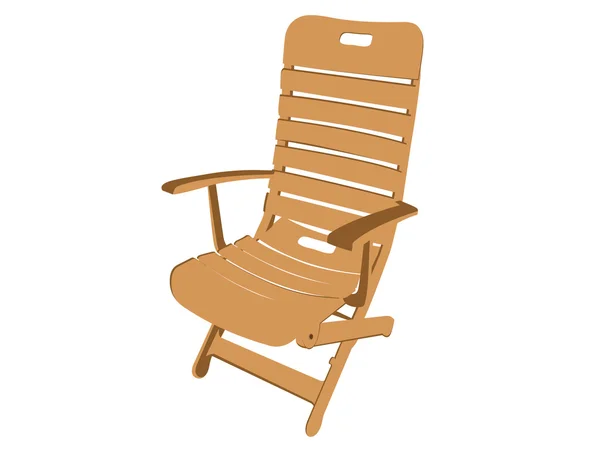 Dřevěná židle — Stock fotografie