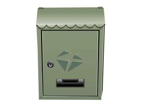 Caixa de correio fixa — Fotografia de Stock