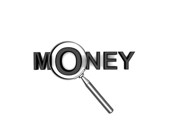 Money text — Stock Photo, Image
