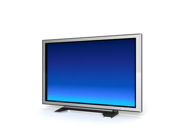 Drie dimensionale LCD-televisie — Stockfoto