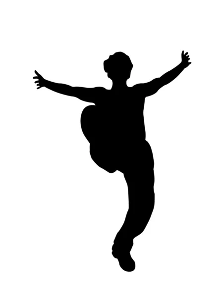 Taniec człowieka — Zdjęcie stockowe