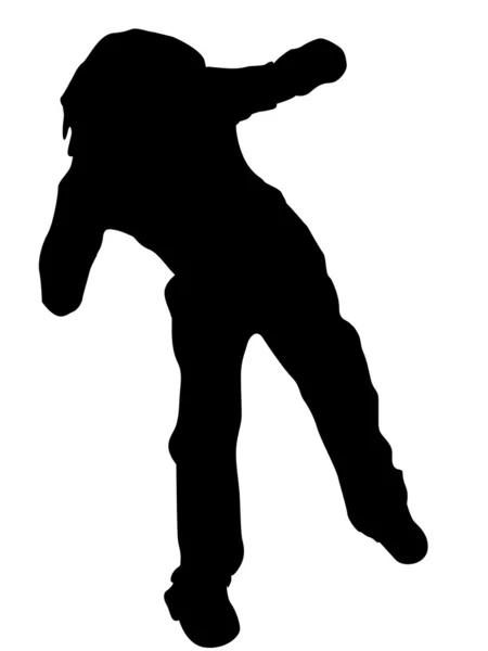 Dans eden adam — Stok fotoğraf