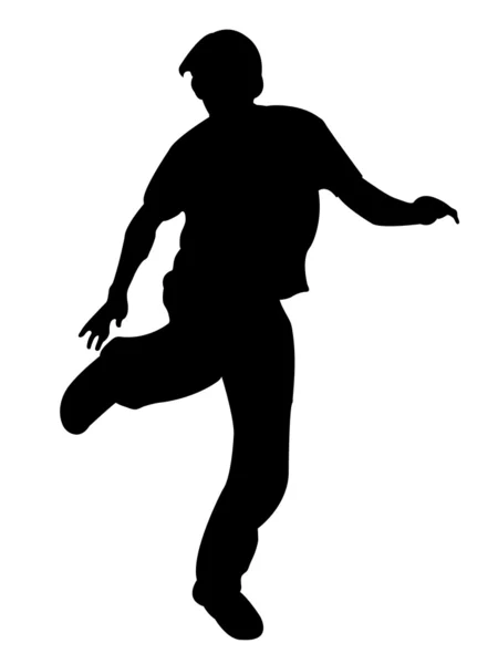 Dancing male — Stock Photo, Image