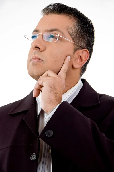 Portrait of thinking lawyer — Stock Photo, Image