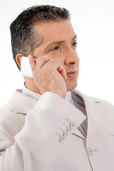 Ceo talking on cell phone — Stock Photo, Image