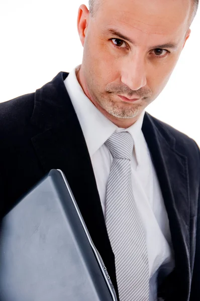 Businessman with a serious look — Stock Photo, Image