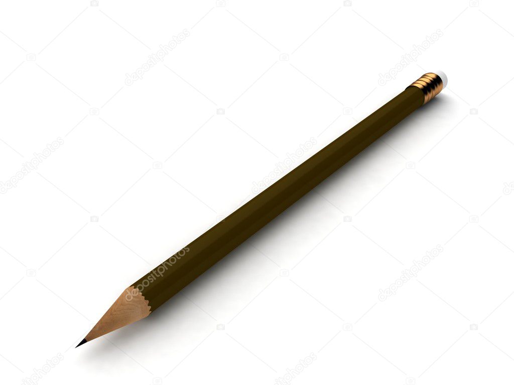 Long pencil Stock Photo by ©imagerymajestic 1361582