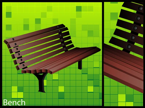 Relaxing bench — Stock Photo, Image