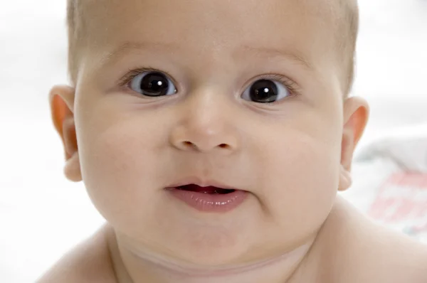 Close up vista do bebê bonito — Fotografia de Stock
