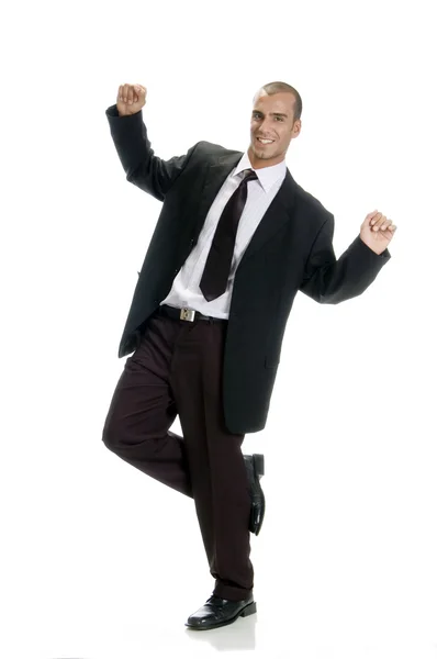 Happy successful businessman — Stock Photo, Image