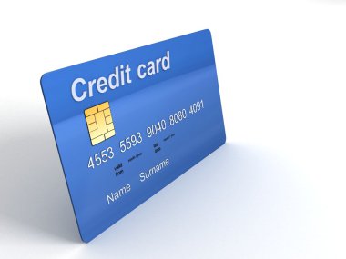 üç boyutlu kredi kartı