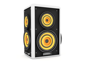 3d speaker clipart