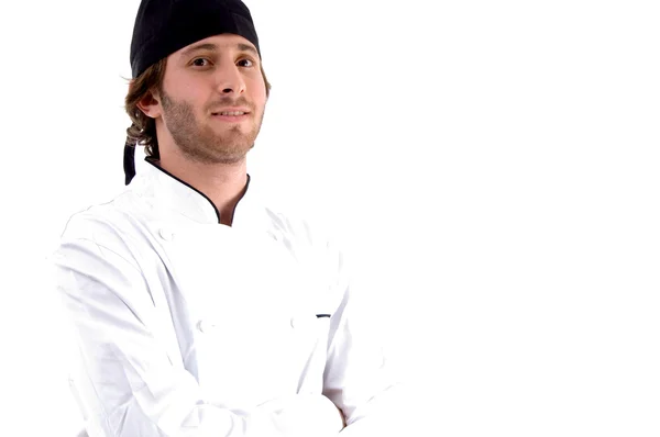 Portret młodego szefa kuchni, mężczyzna — Zdjęcie stockowe