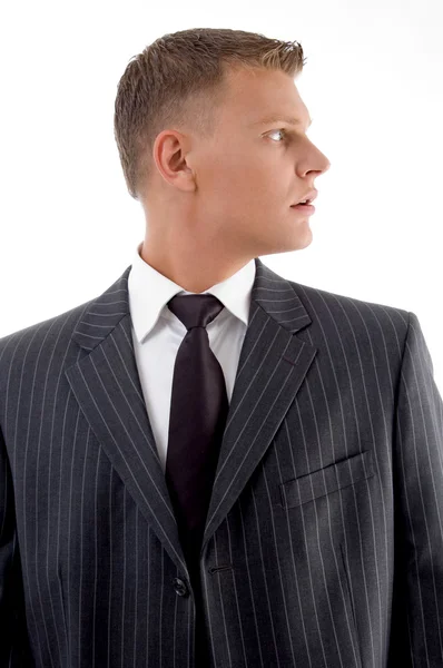 Portrait of businessman looking sideways — Stock Photo, Image