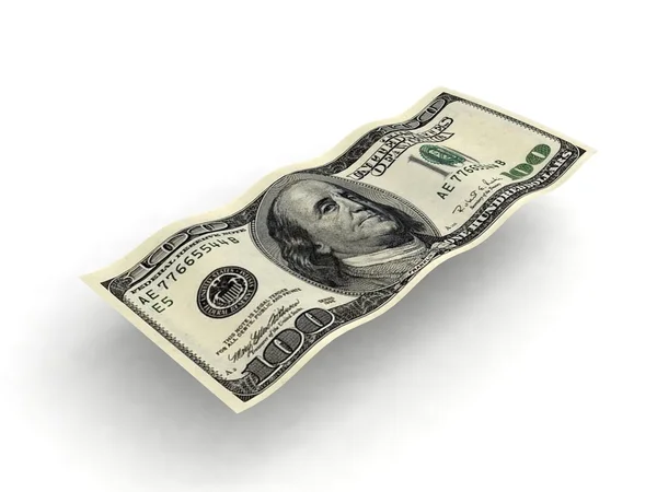 Uwaga waluta rachunku sto Dolar — Zdjęcie stockowe