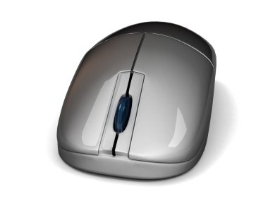 3d wireless mouse clipart