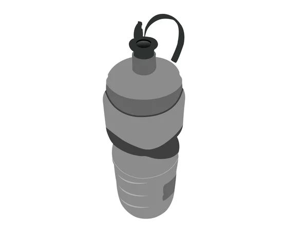 Illustration der Schluck-Flasche — Stockfoto