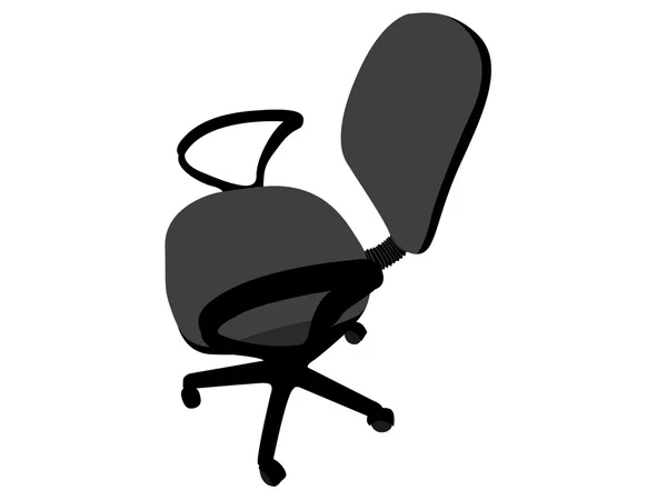Illustration of rotating office chair — Stock Photo, Image