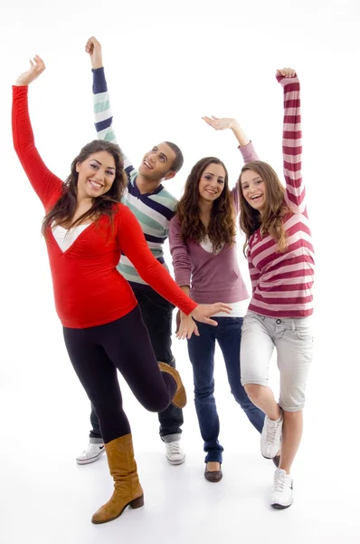 Adolescente gruppo di amici divertirsi — Foto Stock