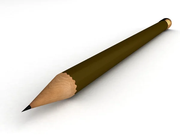 3D ceruza — Stock Fotó