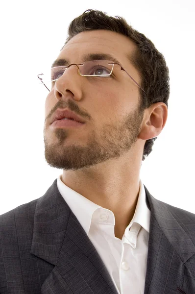 Mladý kádr nosit brýle — Stock fotografie