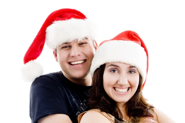 Portrait of pleased couple, together — Stock Photo, Image
