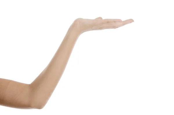 Nahaufnahme der weiblichen Hand — Stockfoto