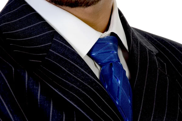 Close up of executive's tie — Stock Photo, Image