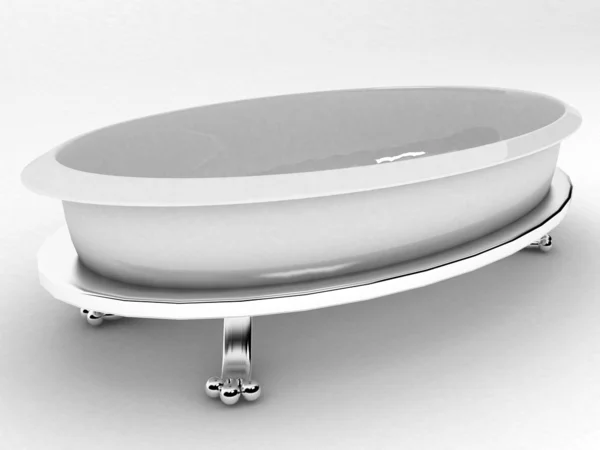 3D πολυτελή μπανιέρα — Φωτογραφία Αρχείου