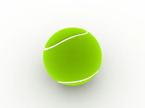 3D тенісний м'яч — стокове фото