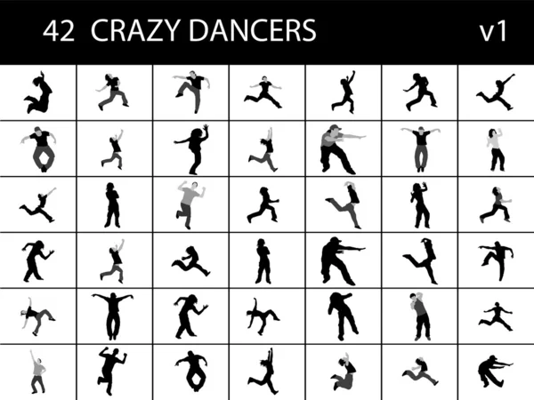 Bailar, silueta —  Fotos de Stock