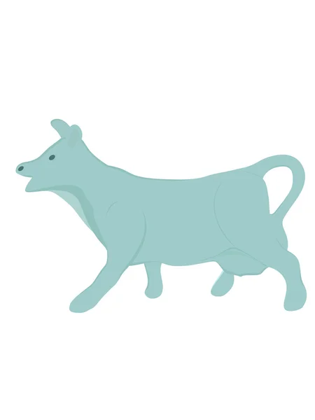 Porcelánové kráva — Stock fotografie