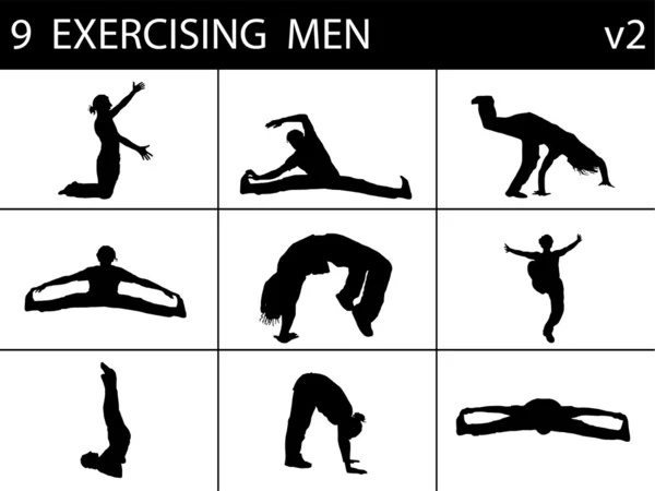 Posando homens musculosos — Fotografia de Stock