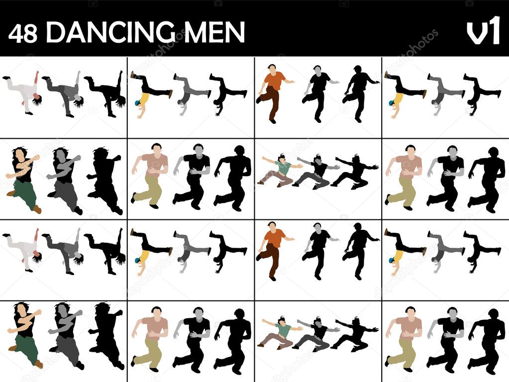 Various dance moves