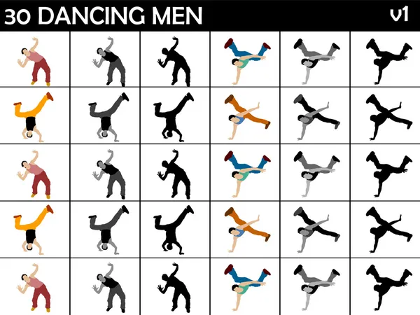 Jonge springen dansers — Stockfoto