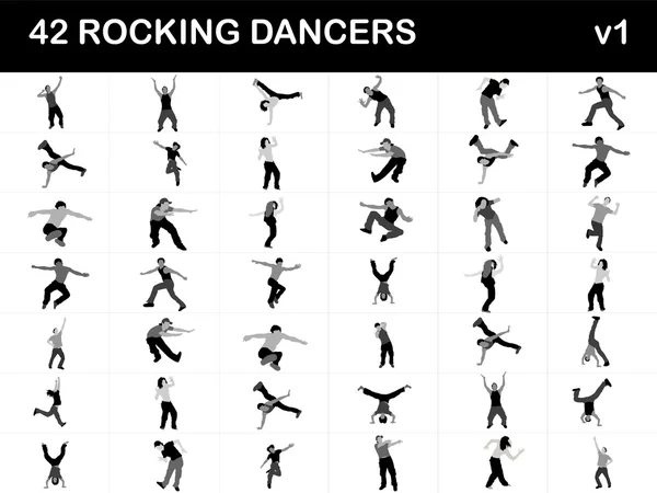 Posing dancing — Stockfoto