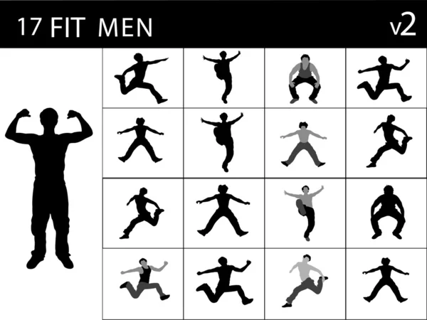 Giovani uomini in forma — Foto Stock