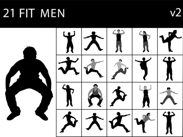 Hombres en forma posando —  Fotos de Stock