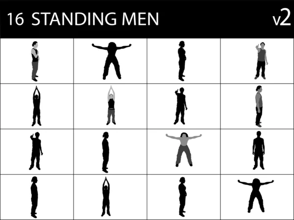 Pozowanie mężczyźni — Zdjęcie stockowe