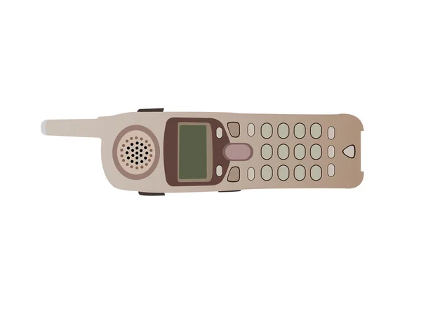 Starý styl mobilní telefon — Stock fotografie