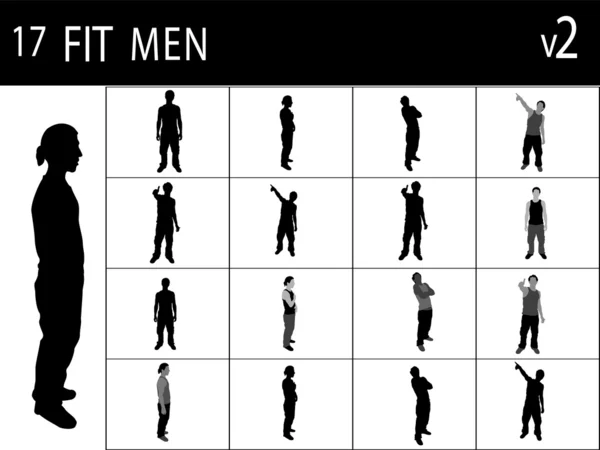 Hombres en forma posando — Foto de Stock