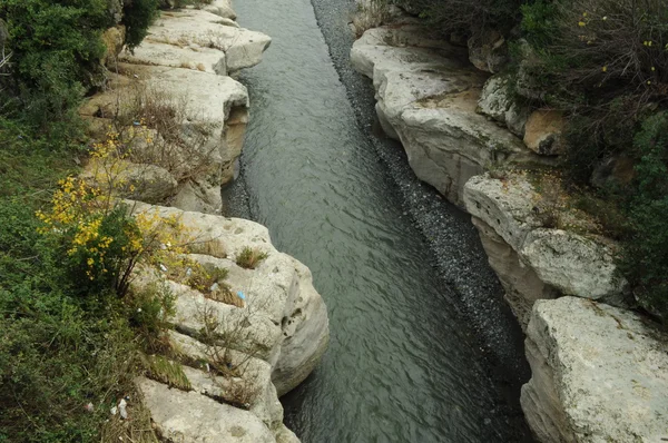 Річка Asi — стокове фото