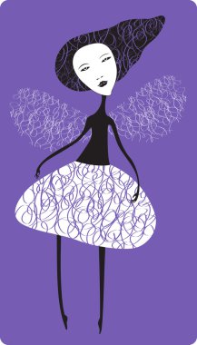 Fairy ballerina clipart